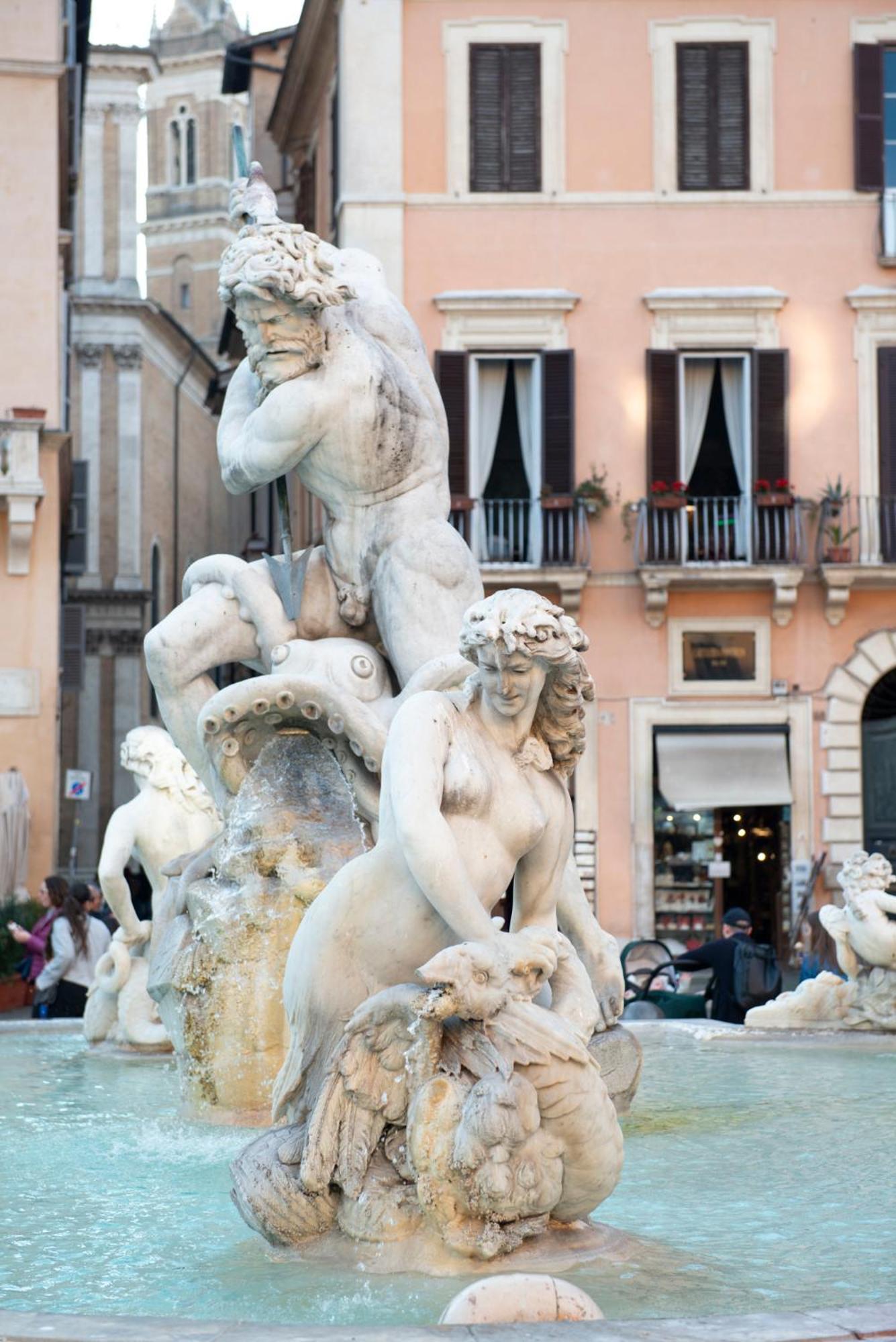 Navona Charming Balcony Apartment Rome Exterior photo